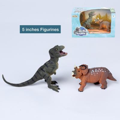 China Detailed Realistic Toy The Wisdom Explorer For Dinosaur Lovers 5 Inches Plastic Dinosaur Toy Kids 5 Inches Tall For Everyone for sale