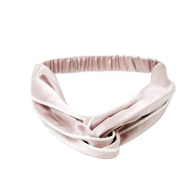 China Hair Care Wholesale 100% Custom Silk Headband 16mm Pure Natural Silk Headband for sale