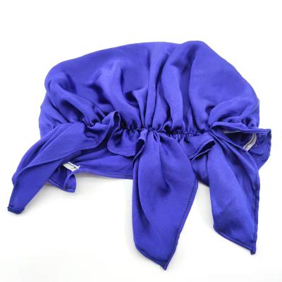 China Feeling 6A Blackberry Hoods 22mm Satin Hoods 22mm Soft Soft Silk Head Wrap Size 100% Custom Logo for sale