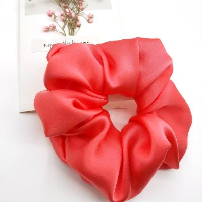 China British Nature Style 100% Fashion Haircare 22mm Satin Curly Smooth Silk Hairband Headband for sale