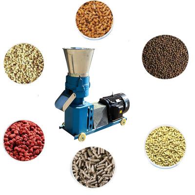 China Poultry farm high efficiency and feed pellet high output mill for pasture and fish pond farming for sale