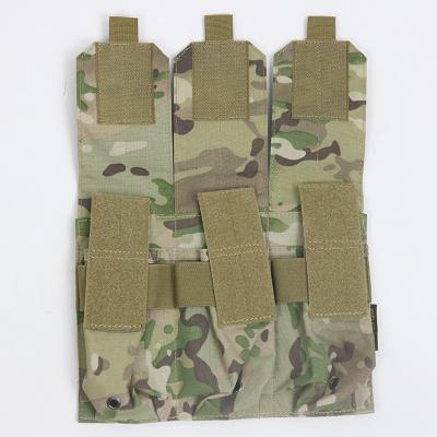 China Multi-Functional Magazine Tactical Fin Molle Pouch Triple 5.56mm Front Vest Componen System for sale