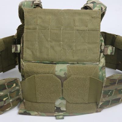 China Outdoor Sports Invest Molle System Combat Training Breathable Adjustable Modular Tactical Vest for sale