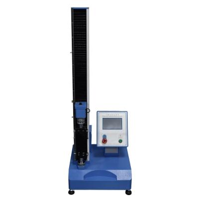 China Durable Steel Universal Single Column Touch Screen Tensile Testing Machine 500*500*1240mm for sale