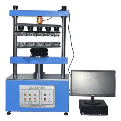 China 5-Station Crimping Head Insertion Force Tester Socket Plug Insertion Force Test Machine DL 1220A-5S for sale