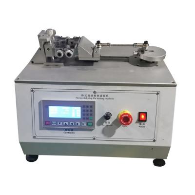 China Various Connectors Horizontal Insertion Pullout Force Connector Plug And Pull Life Testing Machine for sale