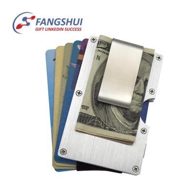 China Business/Promotion/Souvenir Men Slim Slim Aluminum Credit Card Holder Card Holder Wallet for sale