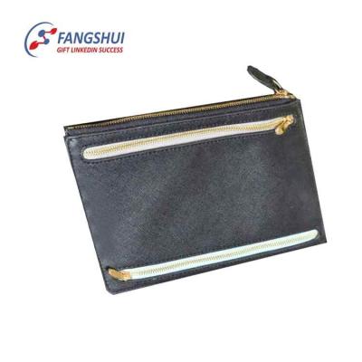 China Newest Powerful RFID Fashion Design Simple Design Mini Zipper Wallet for sale