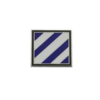 China China Manufacturer Blank Square Soft Metal Badge Custom Lapel Pin for sale