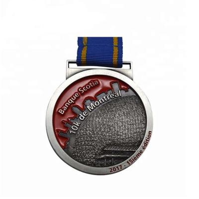 China Europe Wholesale Die Cast Military Championship Competition Medals Custom Enamel Customized for sale