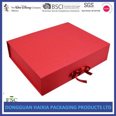 China Clothing / Shoes Packaging Foldable Gift Box Custom Size Design Accepted for sale