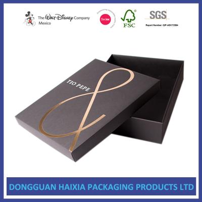 China Foil Stamping Christmas Gift Boxes With Lids Recyclable Paper Set Up Boxes for sale