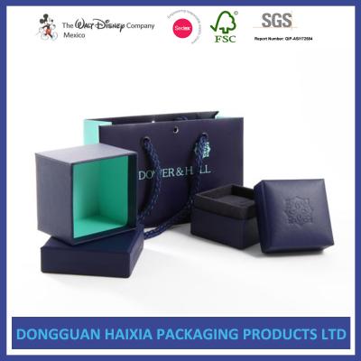 China Recyclable Rigid Gift Boxes With Lids Jewelry Set Hard Paper Gift Boxes for sale