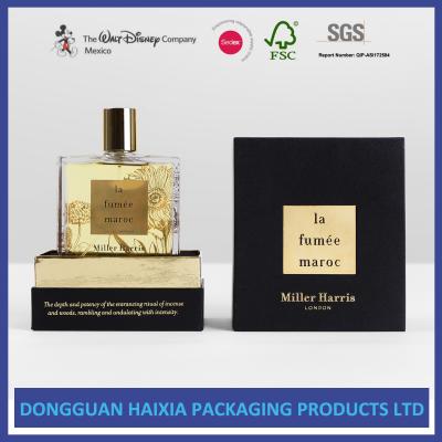 China Elegant Design Custom Printed Packaging Boxes Recyclable Perfume Box Glossy Varnishing for sale