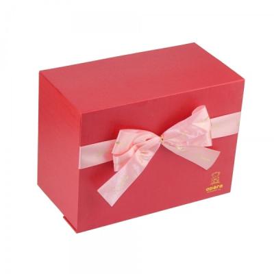 China Decorative Rigid Gift Boxes With Lids UV Coating , Gold Or Silver Stamping for sale