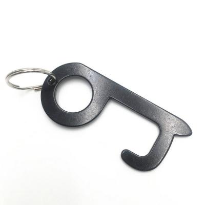 China Touchless Key Tool Chain Hygiene No Key Hands Free Touchless Hands Grip Door Opener Key Chain for sale