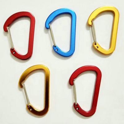 China Retail Industry September Super Mini Small Supply Aluminum Carabiner for sale