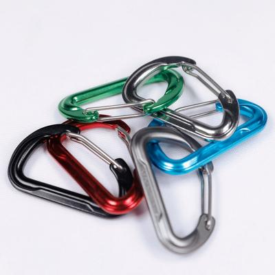 China Retail Industry September Super Promotion D Shaped Aluminum Carabiner for sale