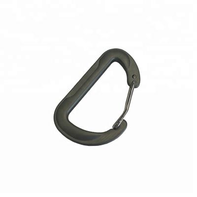 China Promotion Gifts Hot Sale New D Shaped Aluminum Wire Door Carabiner for sale