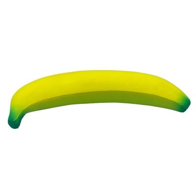 China Direct wholesale soft cheap banana fruit simulation children's toys factory PU squishy toy squishies for sale