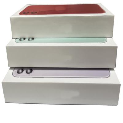 China Recycled Materials Packaging Box For i Phone 12 Cell Phone i Phone11 Packaging Box Paper Box for sale