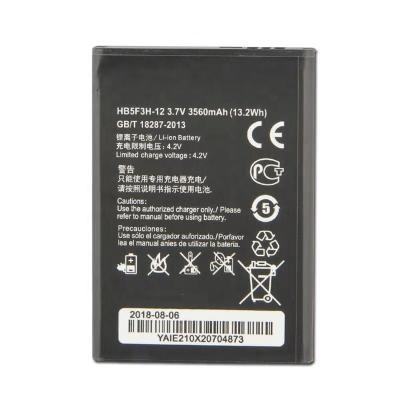 China Genuine Mobile Phone Battery HB5F3H-12 For Huawei WIFI Router E5372T E5372s E5775 4G LTE FDD Cat4 3560mAh Genuine Battery for sale