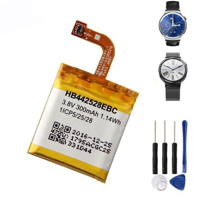 China Genuine Mobile Phone Battery HB442528EBC For Huawei Watch 1 Watch1 300mAh Replacement Battery + Phone Tool for sale