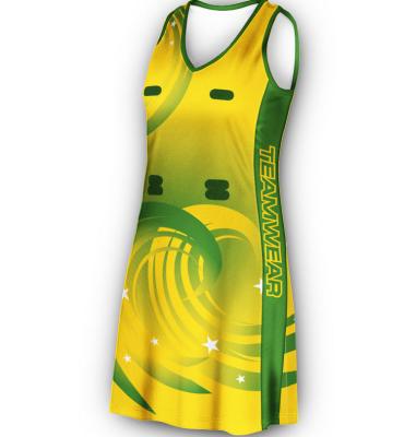 China Dress made in china netball factory BL-N for sale