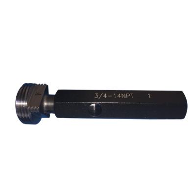 China Mearsuring the inside holo size NPT thread plug gauge for sale