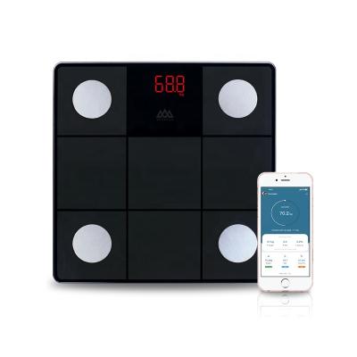 China Viable Wholesale Customization BMI Portable Bathroom Body Fat Weighting Smart Scale for sale