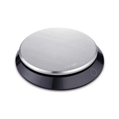 China With Tray Best Sale Classy Digital Kitchen Scale Battery Operated Round Tray Food Scale for sale