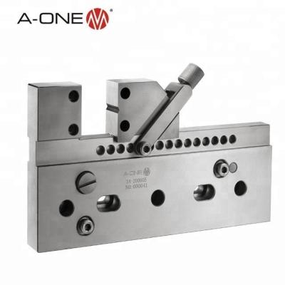 China 3 axis F adjustable vice flange factory wire cutting edm machine parts for side cutting for sale