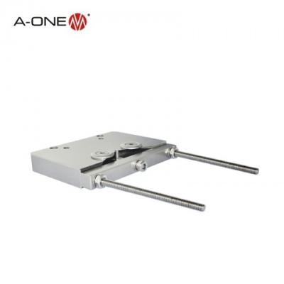 China For cylindrical flange objects of up to 120 mm. A-ONE Wire-Cut Steel Flange Prism Rack 120mm PalletSet W ER-031179 for sale