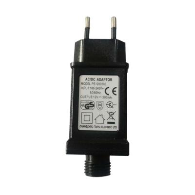 China 12V 0.5mA Power Adapter 12V Power Supply Electrical Accessory Waterproof Charger for sale