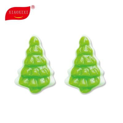 China Natural Candy Maker Halal Custom Candy Christmas Tree Chewing Fruit On Sale for sale