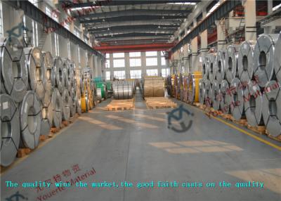 China No.4 No.1 No.6 NO.8 Cold Rolled Stainless Steel Coils / ASTM JIS SUS DIN EN 400mm - 680mm Steel Coil for sale