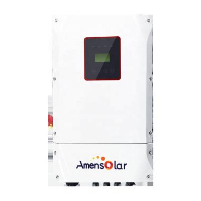 China AMENSOLAR Wholesale Price Split Phase 5KW 8KW 10KW Hybrid Inverter With Mppt Charger 500*810*350mm for sale