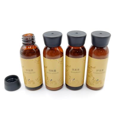 China Luxury 5 Star Hotel / Airline / Travel / Cosmetics Amenities Bottles 30ml Hotel Shampoo for sale