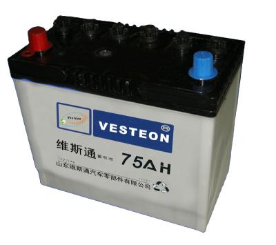 China Power tools dry charged lead acid battery 12V75AH for sale