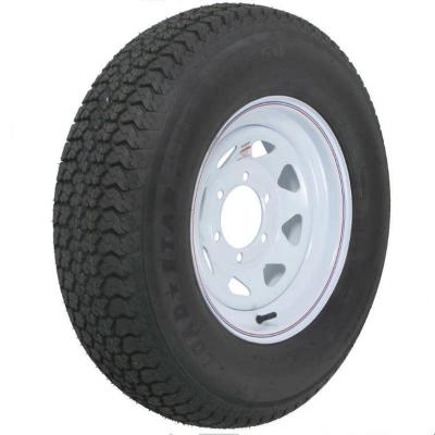 China 14*6 5*114.3 steel trailer wheel rims for sale