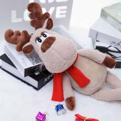 China Christmas Decoration Animals Plush Toy Toy Decoration Gifts Doll Home Decorations Toys PP Cotton Christmas Elk Plush Doll for sale