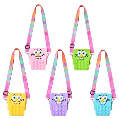 China Eductional Toys Educational Sponge Bubble Busty Person Bag Toy Safe For Kids Sponge Lead Noise Buster Toy for sale