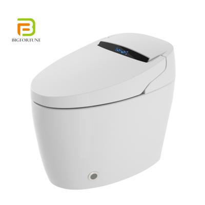 China Automatic Operation Best Quality Automatic Motion Sensor Flush Floor Smart Electronic Toilet for sale