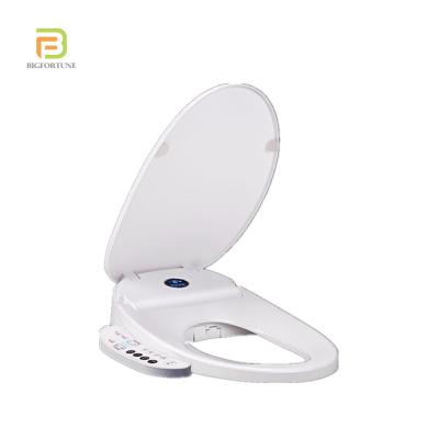 China Modern Electric Automatic Bidet Sanitary Smart Toilet Seat Smart Heating Ware Accessories Bathroom Smart Toilet Seat Cover for sale