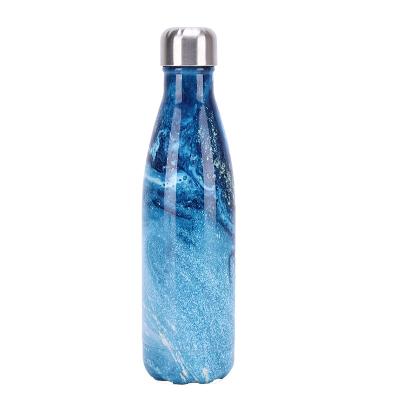 China Sustainable Sports Drinking Cola Bottle Flask Insulated Stainless Steel Water Bottle for sale