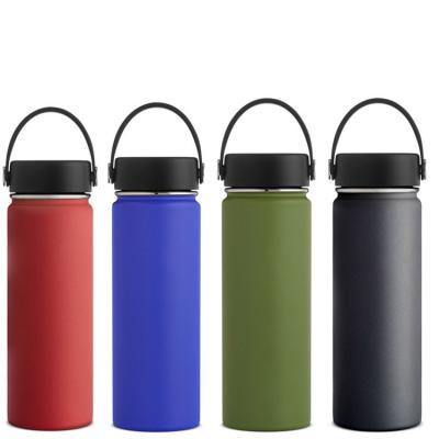 China Sustainable Manufacturer Insulated Water Bottle 18oz Stainless Steel Cold-Hot Water Bottle Sport Bottle for sale