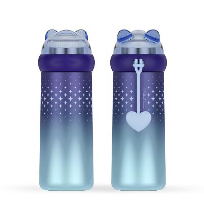 China Sustainable Promotion Low MOQ Leak Proof BPA Free Cute Color Bottle School For Kids Insulated Water Bottle for sale