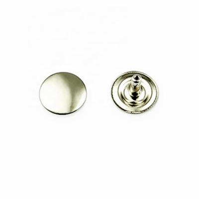 China Nickel Craft Hardware Leather Nickel Plate 6mm Leather Craft Rivets Studs Double Cap Rivet For Jeans for sale