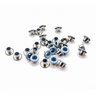 China Factory Wholesale Garment Accessories Nickel Free Metal Color 8mm Custom Eyelets Fastener For Canvas for sale