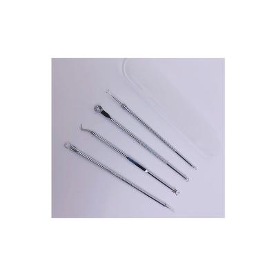 China Eco-Friendly Stainless Steel Facial Acne Blackhead Remover Needles Kit Extractor Tool of Acne needle Black head remover 4 PCS for sale